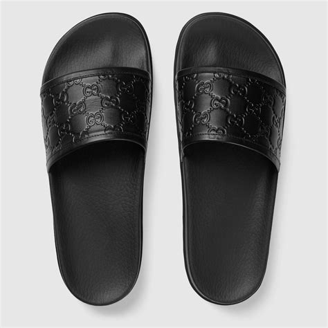 men's slides gucci